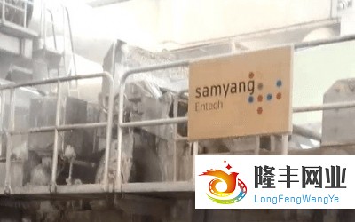 隆豐網(wǎng)業(yè)三層SSB成型網(wǎng) Samyang Entech紙機使用現(xiàn)場