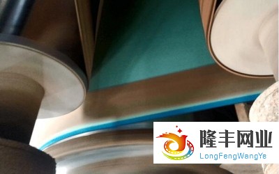 隆豐網(wǎng)業(yè)CXW25408成型網(wǎng)使用現(xiàn)場生產(chǎn)瓦楞紙