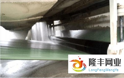 隆豐網(wǎng)業(yè)CXW25408成型網(wǎng)兩疊網(wǎng)紙機使用